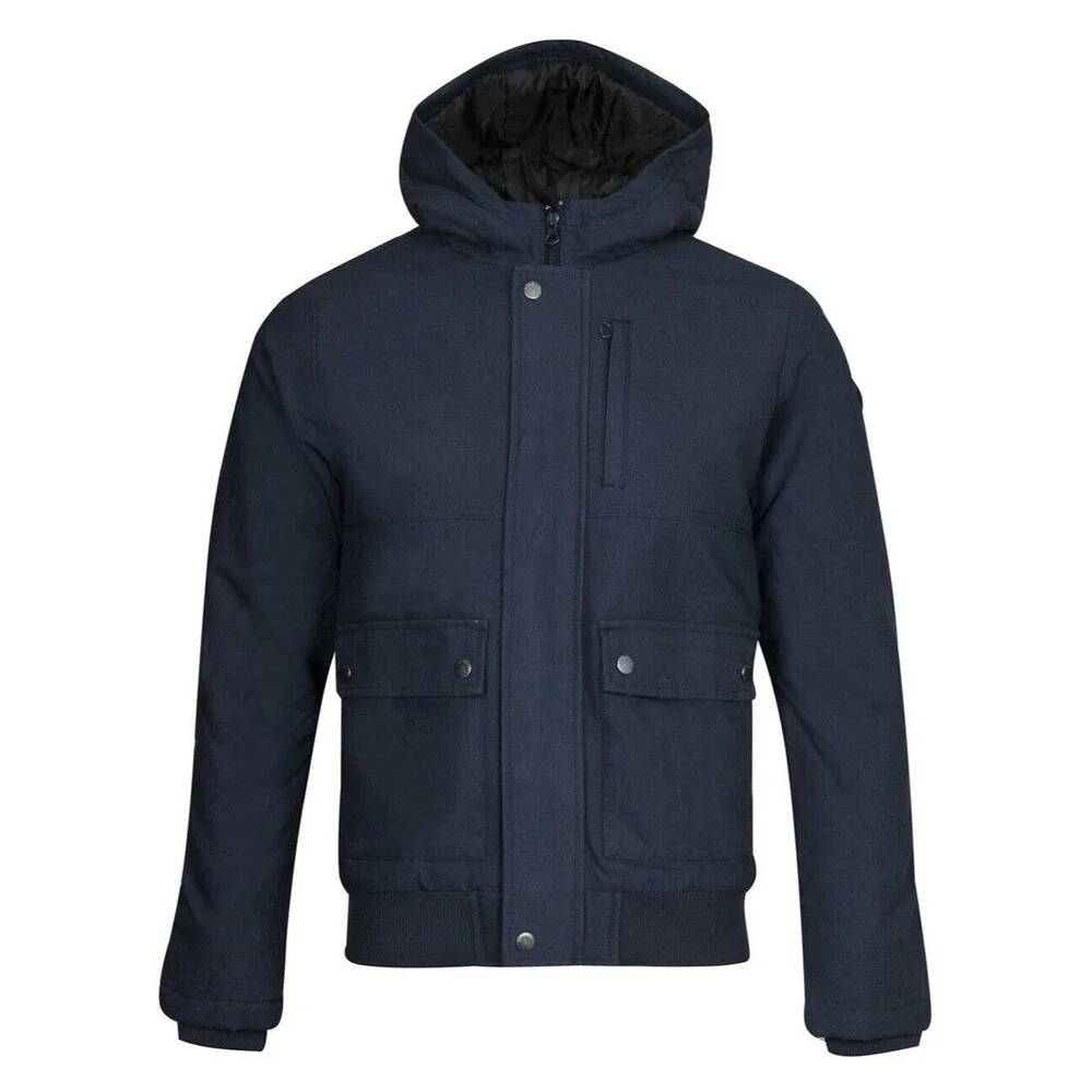 QUIKSILVER Boys Youth Brooks Water Repellant Hooded Insulated Warm Jacket M 12